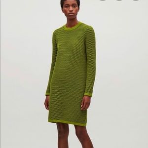 COS Jaquard Knit Dress Sz M